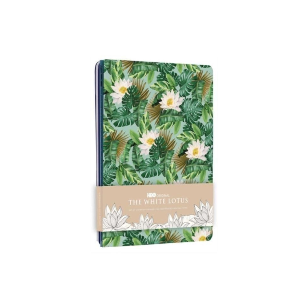 Produktbild för The White Lotus Sewn Notebook Collection (Set of 3) (häftad, eng)