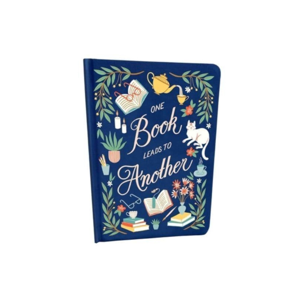Produktbild för Book Lover's Embroidered Journal (inbunden, eng)