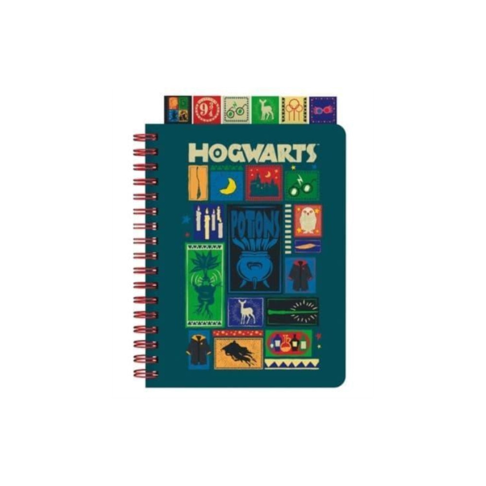 Produktbild för Harry Potter: Hogwarts Spiral Notebook (bok, spiral, eng)