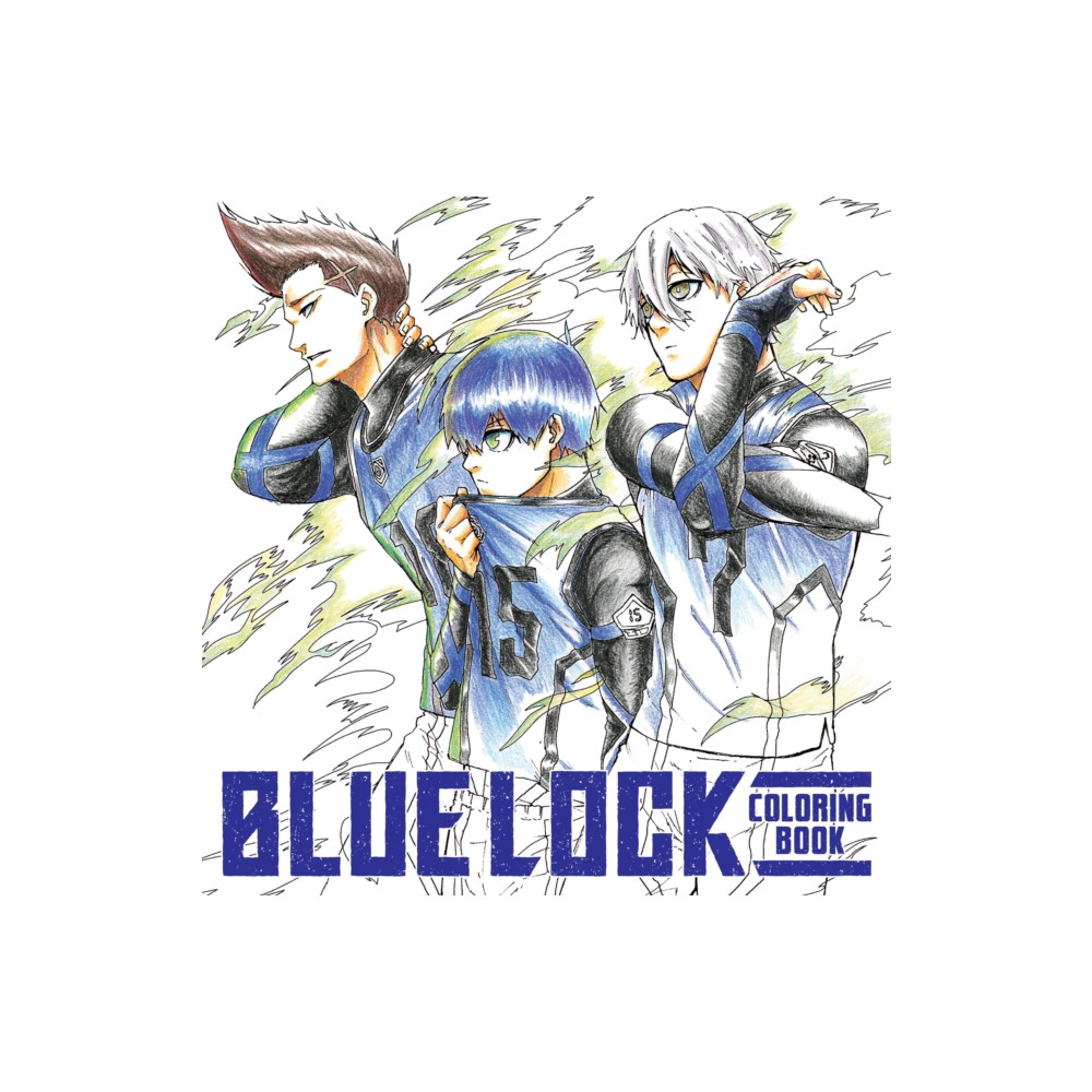 Produktbild för Blue Lock Coloring Book (häftad, eng)