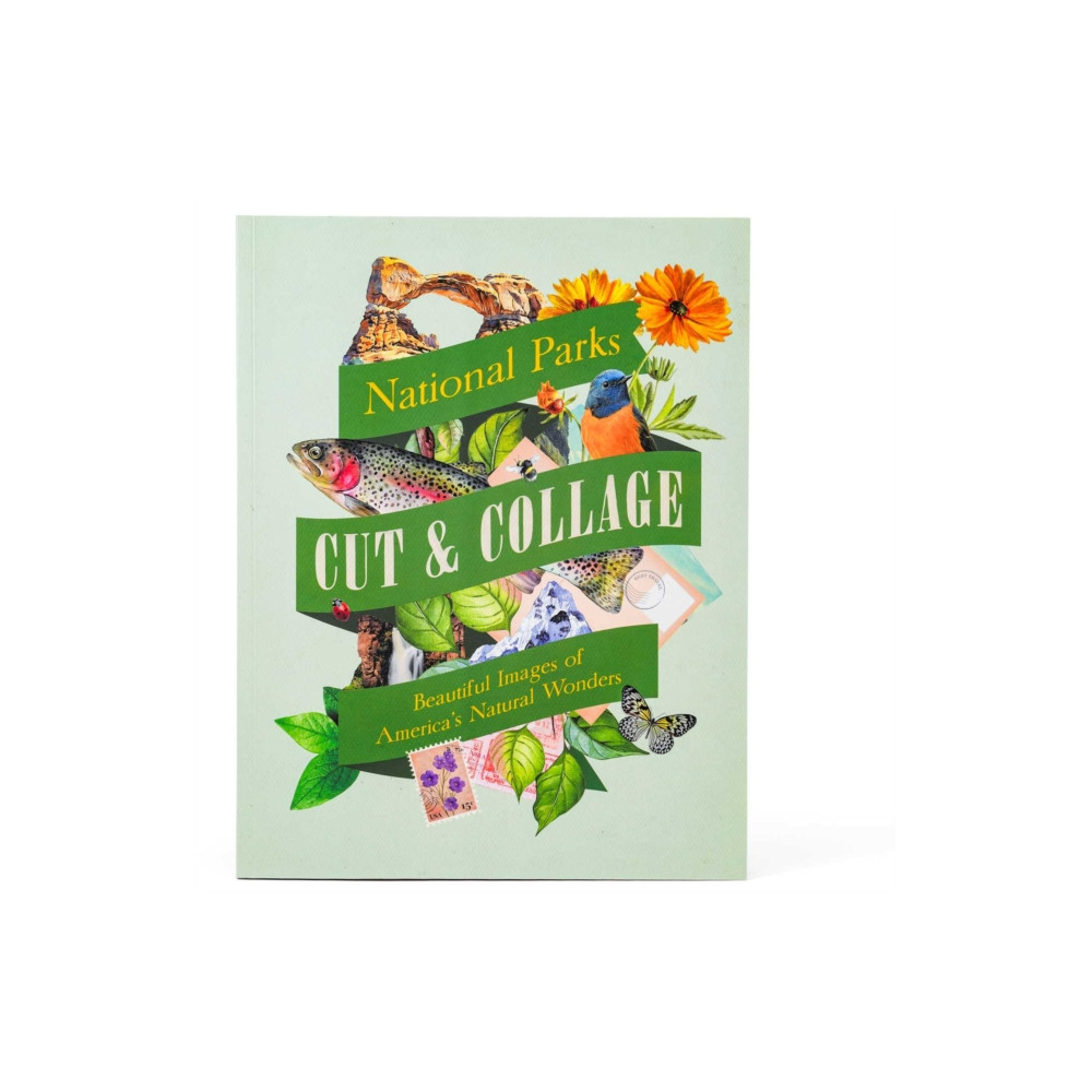Produktbild för Cut & Collage National Parks (häftad, eng)