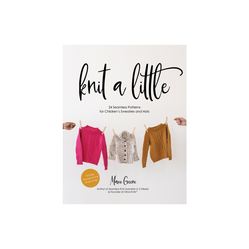 Produktbild för Knit a Little (häftad, eng)