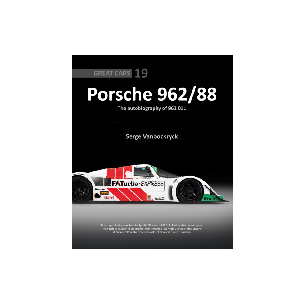 Produktbild för Porsche 962 /88 – The Autobiography of 962 011 (inbunden, eng)