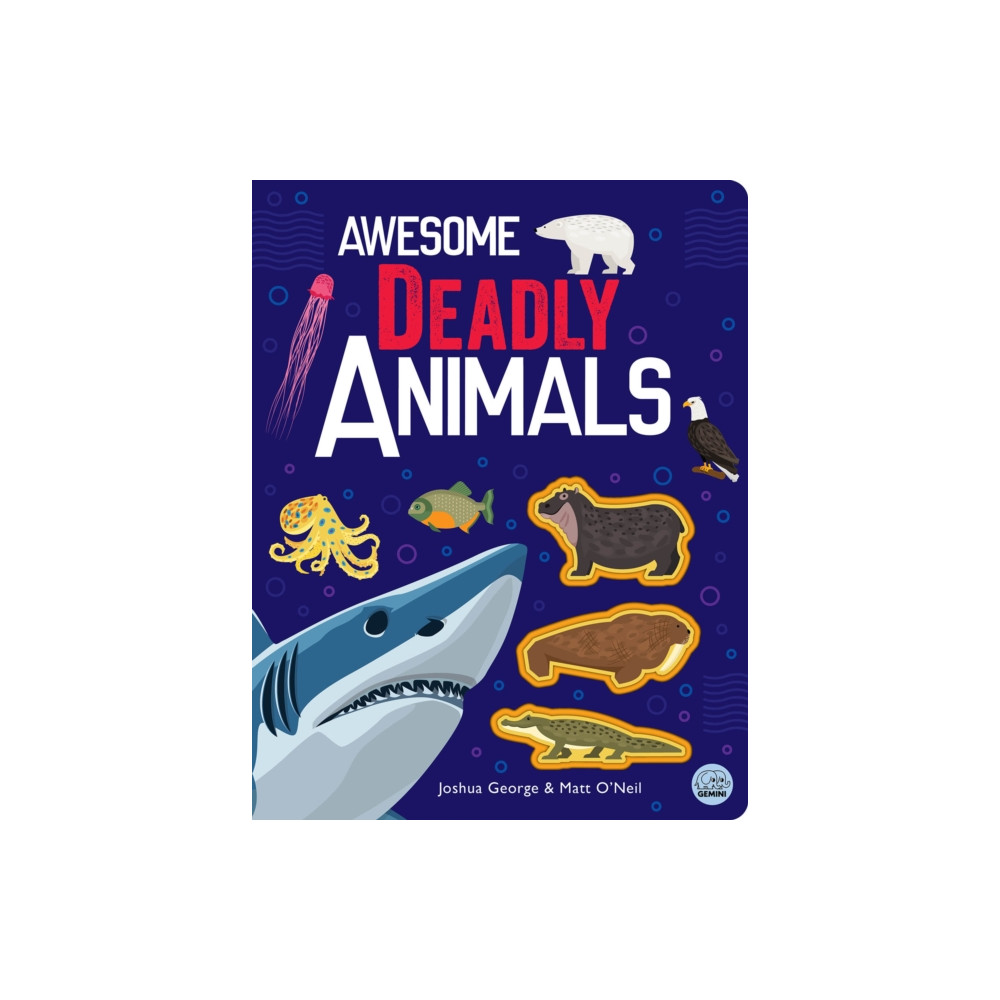 Produktbild för Awesome Deadly Animals (inbunden, eng)