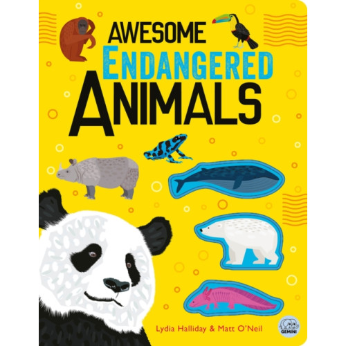 Gemini Books Group Ltd Awesome Endangered Animals (inbunden, eng)
