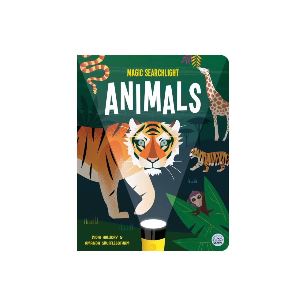 Produktbild för Magic Searchlight - Animals (inbunden, eng)