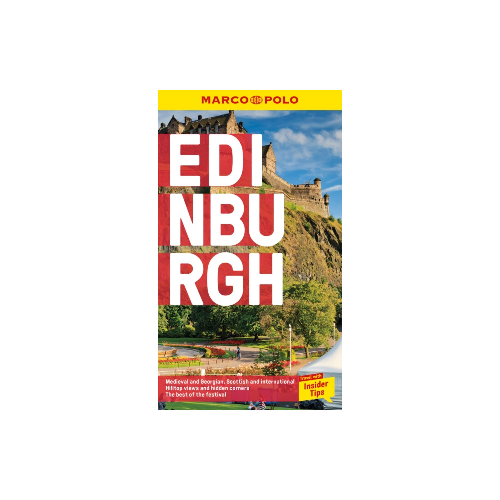 Produktbild för Edinburgh Marco Polo Pocket Travel Guide - with pull out map (häftad, eng)