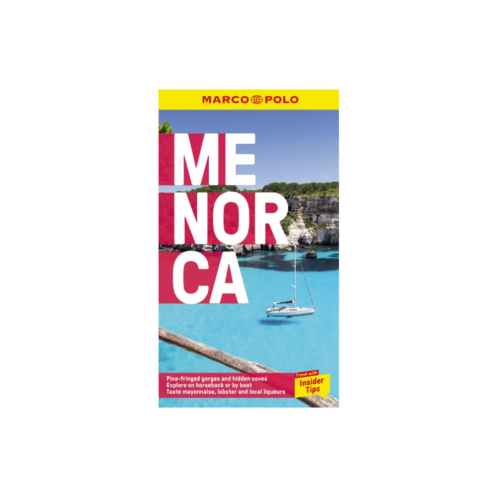 Produktbild för Menorca Marco Polo Pocket Travel Guide - with pull out map (häftad, eng)