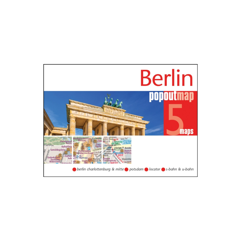 Produktbild för Berlin PopOut Map