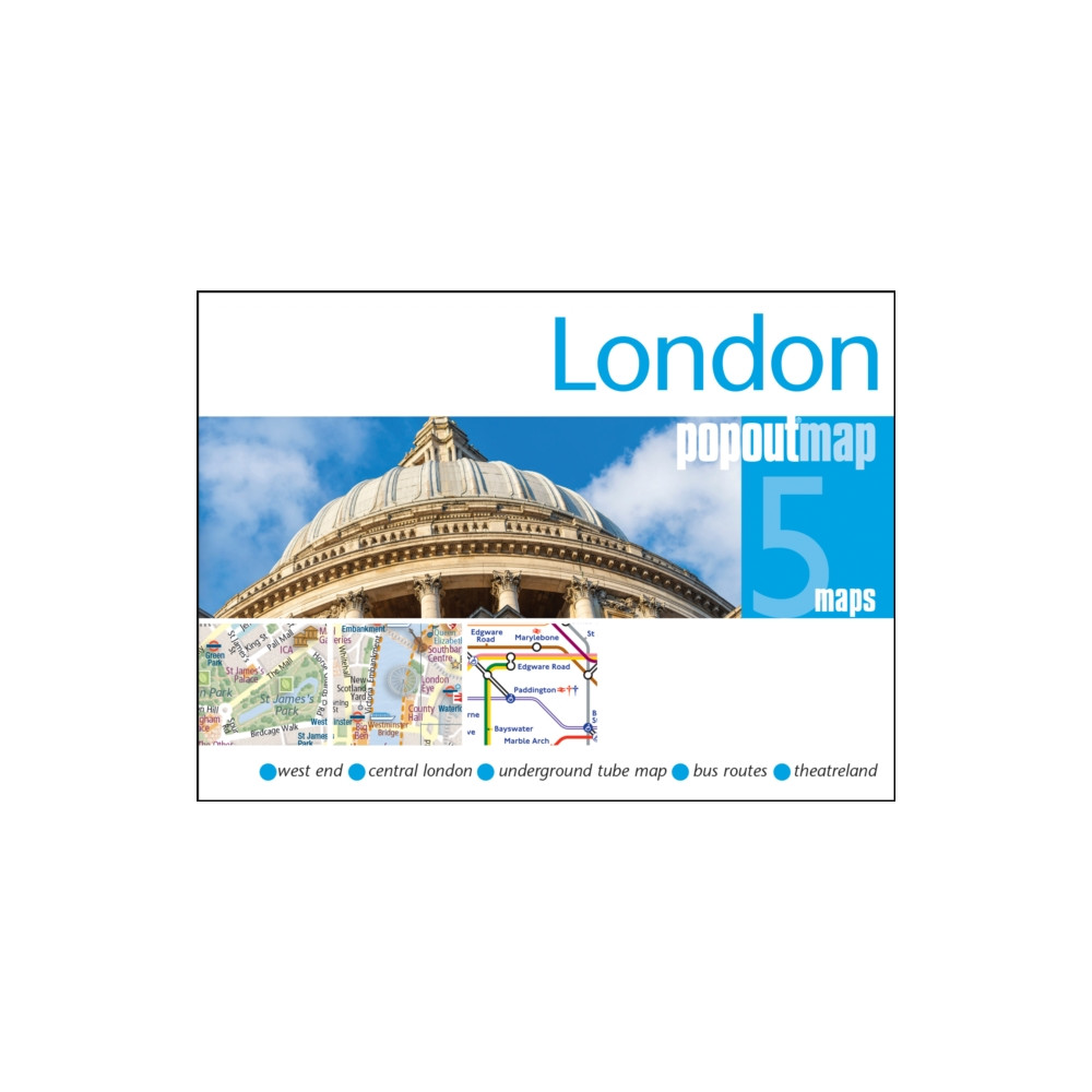 Produktbild för London PopOut Map