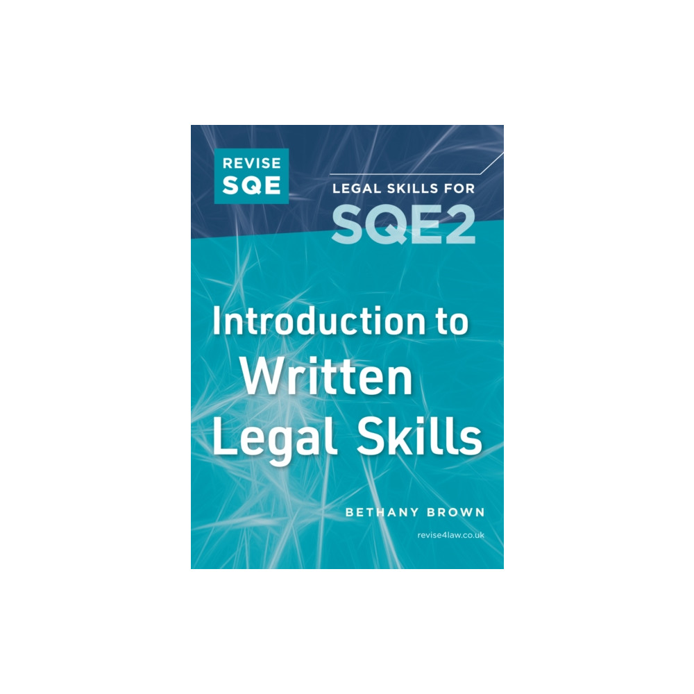 Produktbild för Revise SQE Introduction to Written Legal Skills for SQE2 (häftad, eng)
