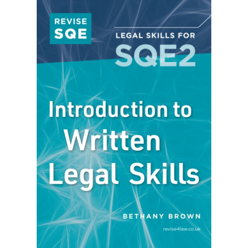 Fink Publishing Ltd Revise SQE Introduction to Written Legal Skills for SQE2 (häftad, eng)