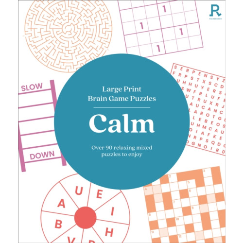 Richardson Publishing Large Print Brain Game Puzzles - Calm (häftad, eng)