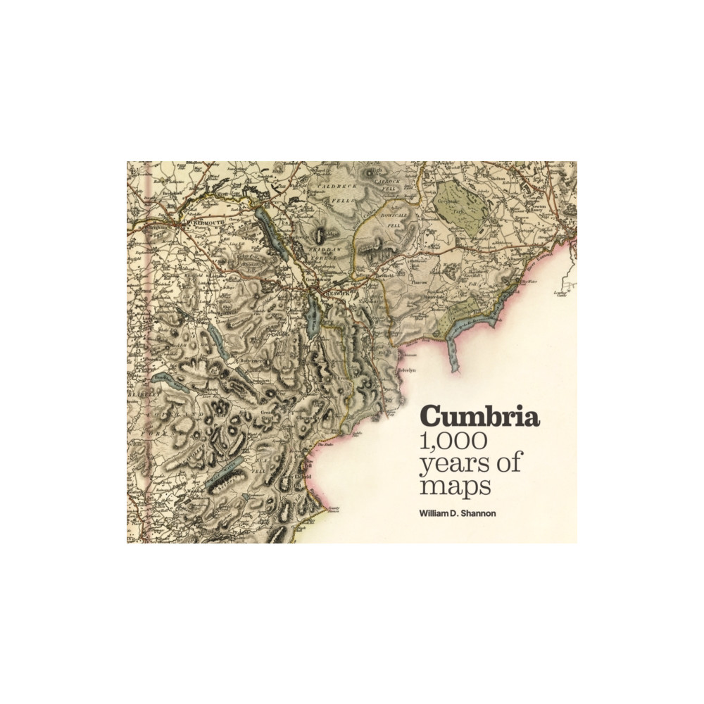 Produktbild för Cumbria - 1,000 years of maps (inbunden, eng)