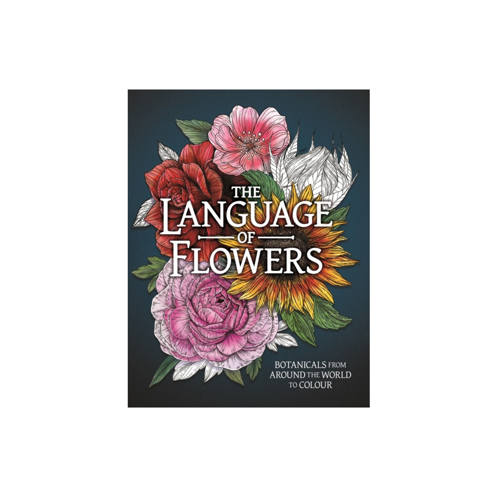 Produktbild för The Language of Flowers Colouring Book (häftad, eng)