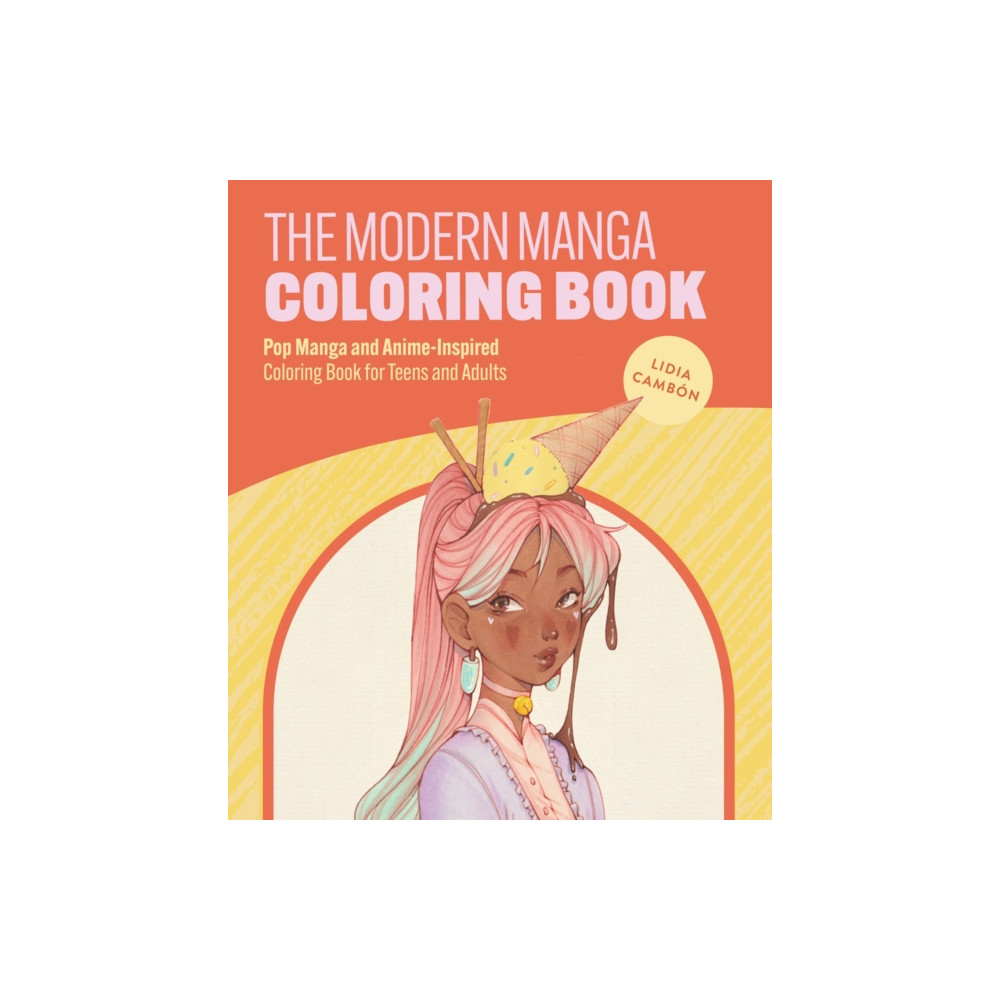 Produktbild för The Modern Manga Coloring Book (häftad, eng)