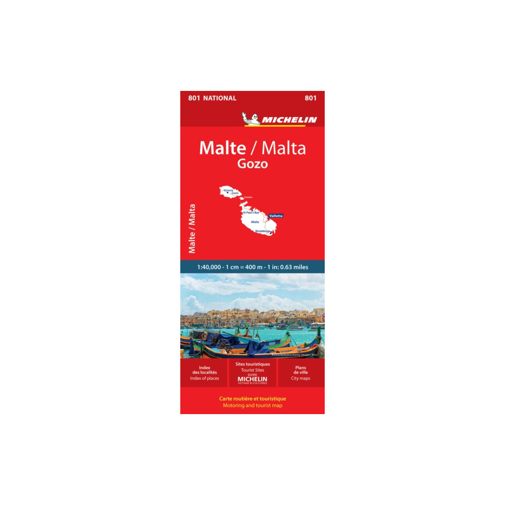 Produktbild för Malta - Michelin National Map 801