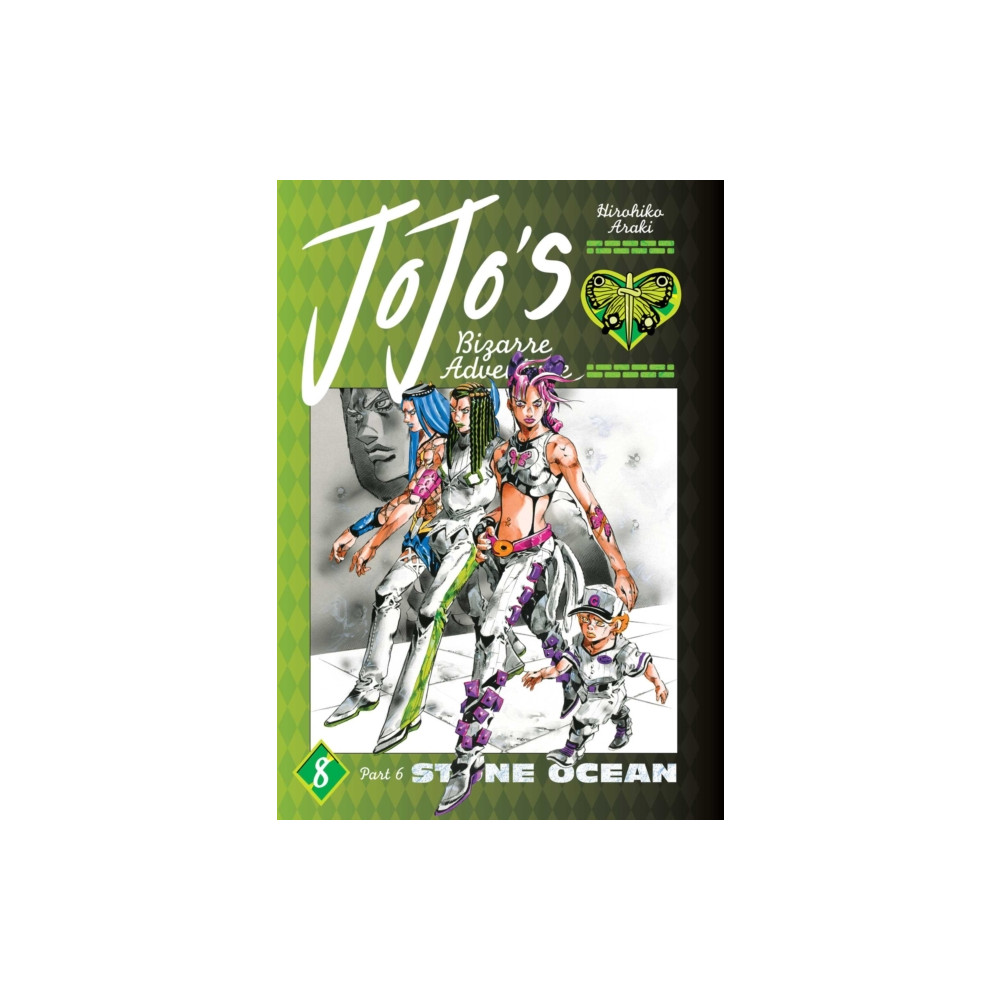 Produktbild för JoJo's Bizarre Adventure: Part 6--Stone Ocean, Vol. 8 (inbunden, eng)
