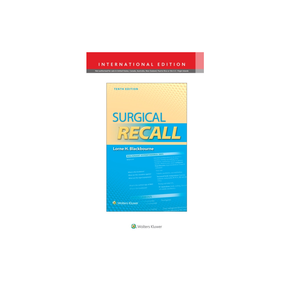 Produktbild för Surgical Recall (häftad, eng)