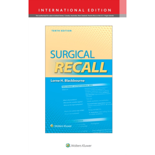 Wolters Kluwer Health Surgical Recall (häftad, eng)