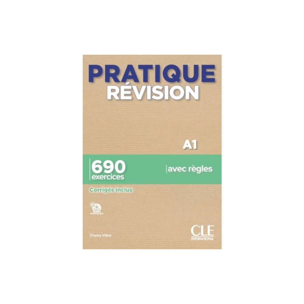Produktbild för Pratique Revision - Niveau A1 - Livre + Corriges + Audio telechargeable (häftad, fre)