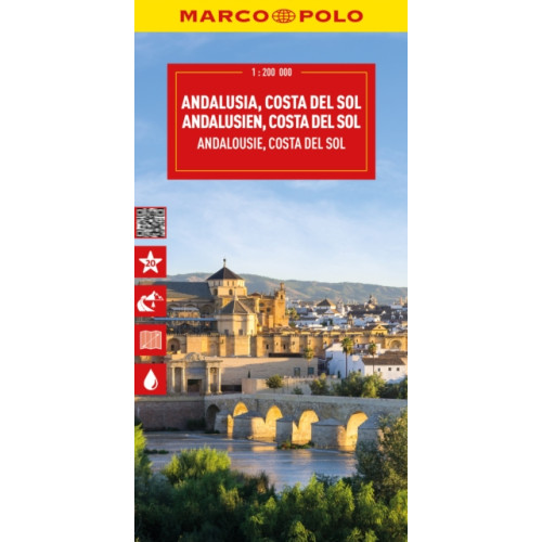 MAIRDUMONT GmbH & Co. KG Andalusia, Costa Del Sol, Seville, Cordoba, Granada Marco Polo Map