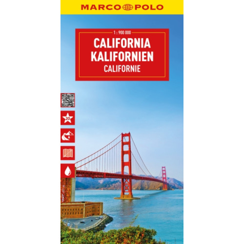 MAIRDUMONT GmbH & Co. KG California Marco Polo Map