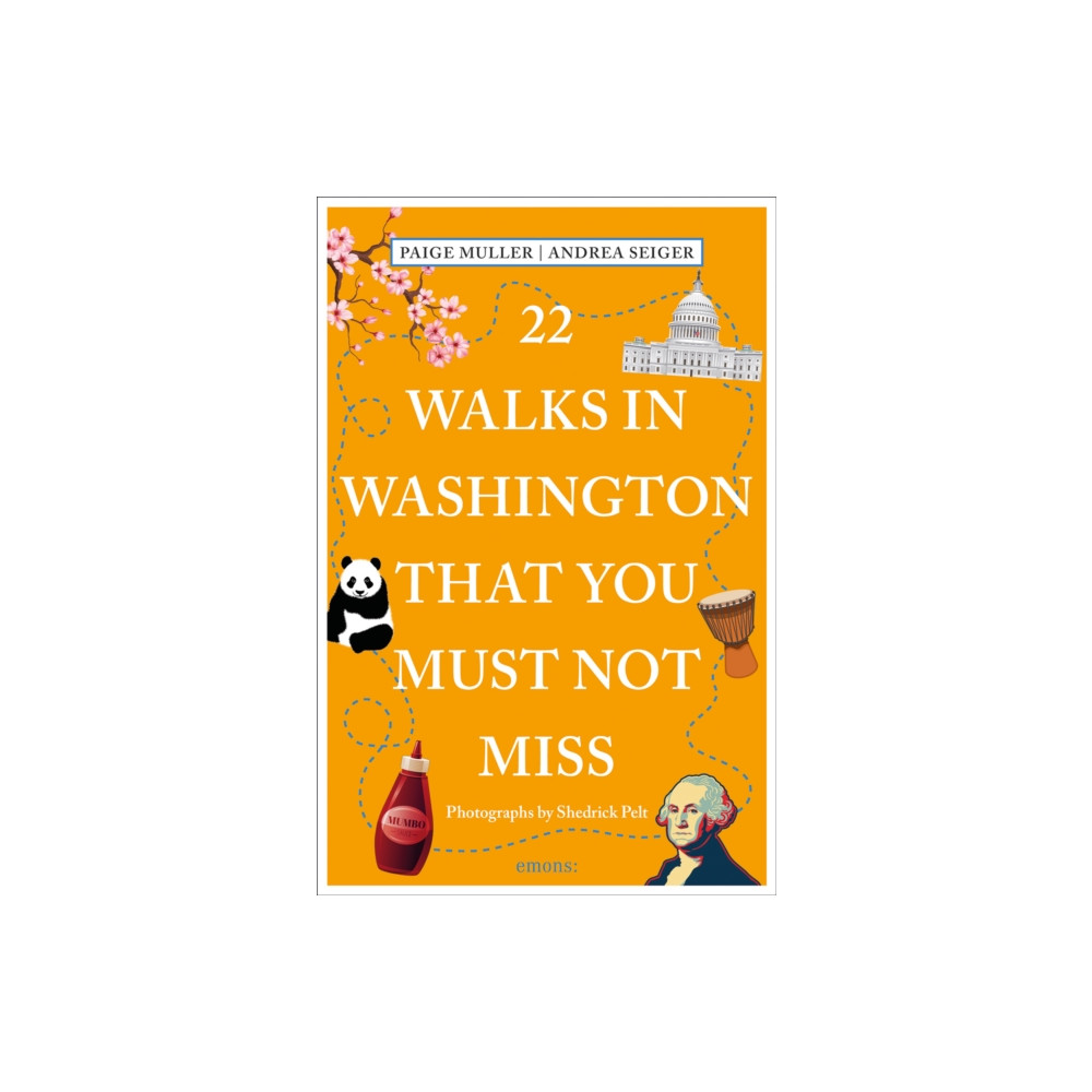 Produktbild för 22 Walks in Washington, DC That You Must Not Miss (häftad, eng)