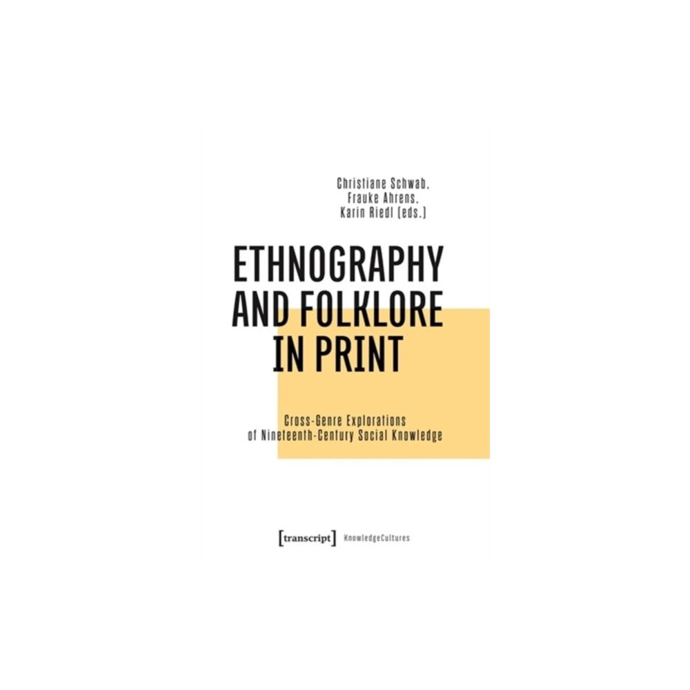Produktbild för Ethnography and Folklore in Print (häftad, eng)