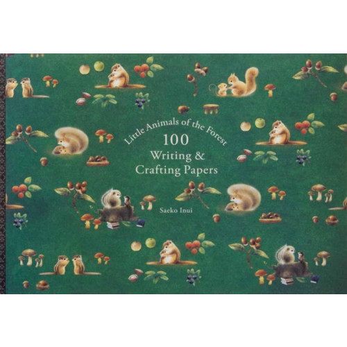 Pie International Co., Ltd. Little Animals of the Forest 100 Writing & Crafting Papers (häftad, eng)