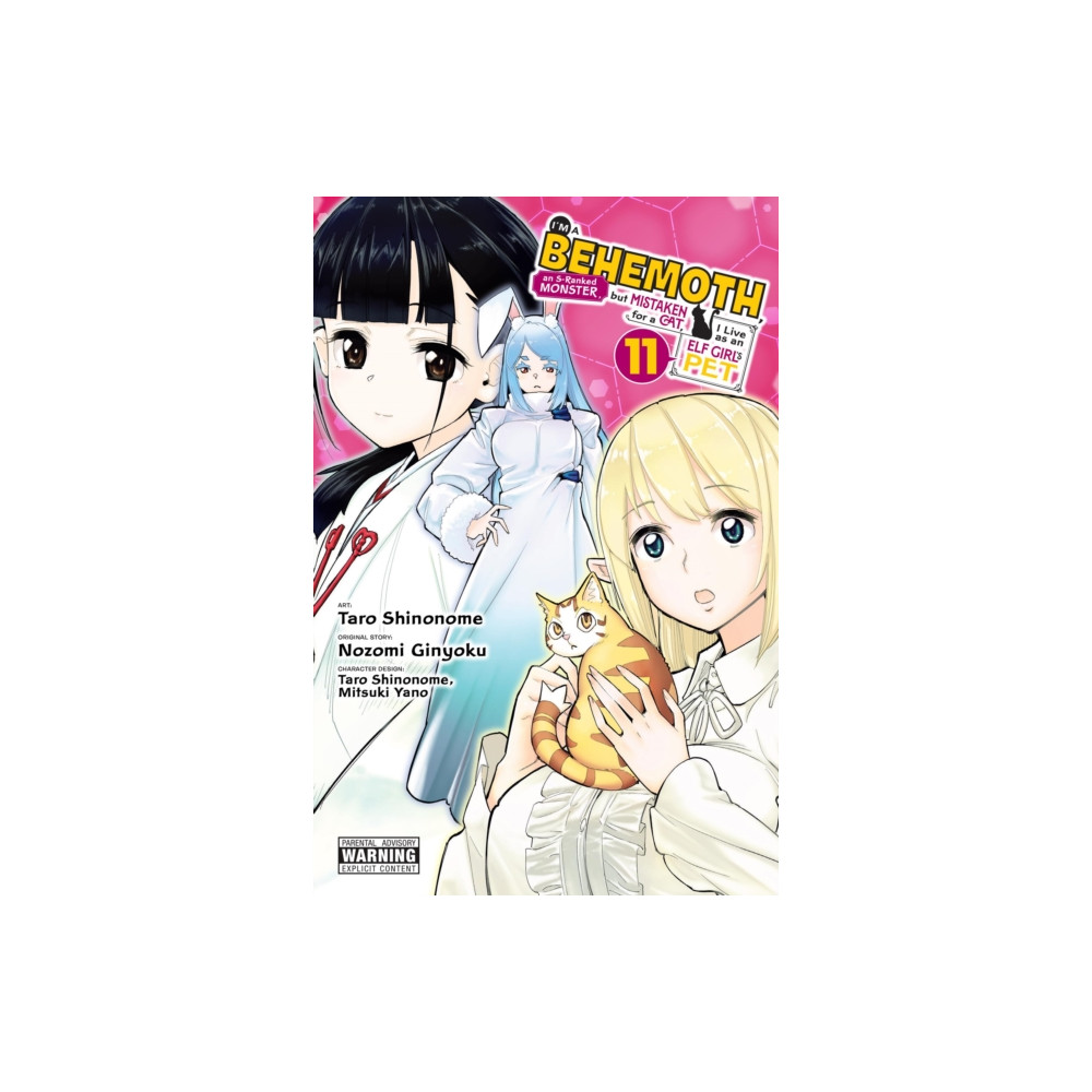 Produktbild för I'm a Behemoth, an S-Ranked Monster, but Mistaken for a Cat, I Live as an Elf Girl's Pet, Vol. 11 (manga) (häftad, eng)