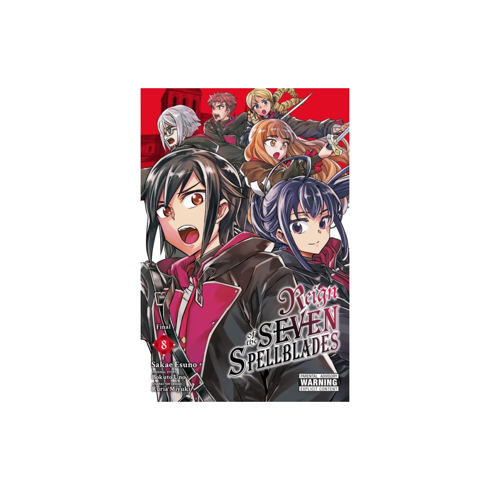 Produktbild för Reign of the Seven Spellblades, Vol. 8 (manga) (häftad, eng)