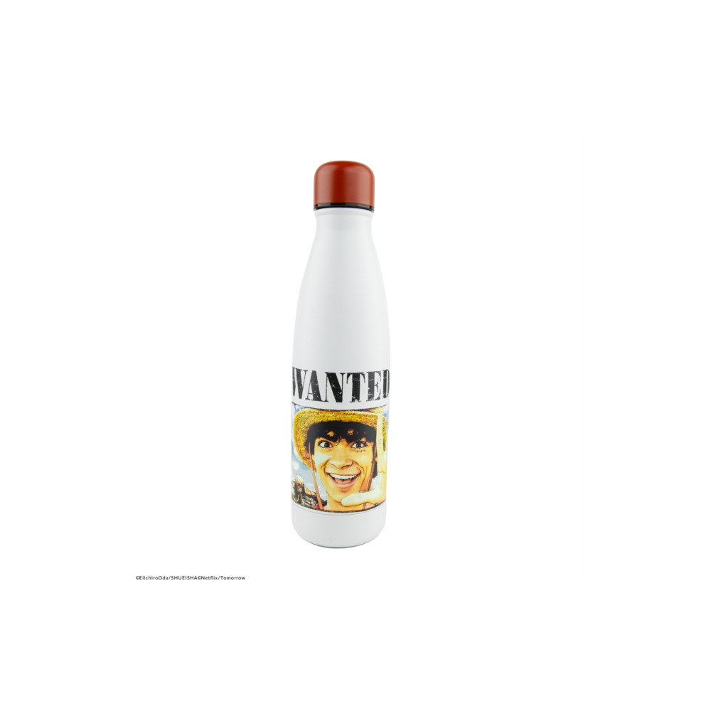 Produktbild för Water bottle wanted Luffy