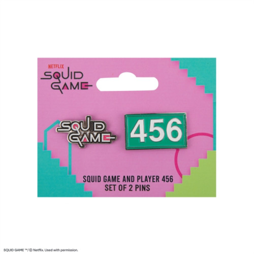 Wizard Alliance Set of 2 Pins Player 456 & Squid Game