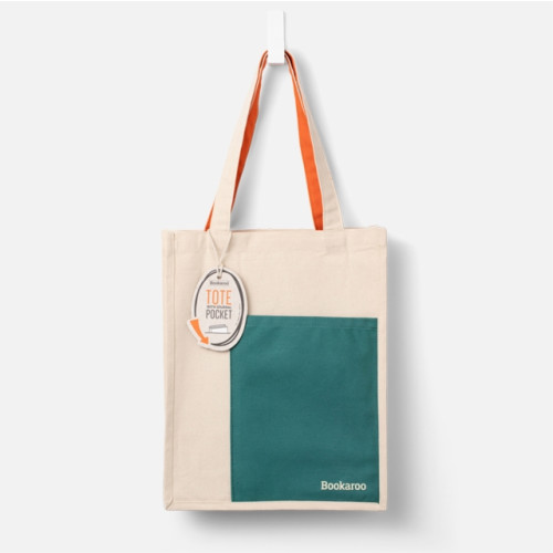That Company Called If Bookaroo Tote Bag - Teal & Orange