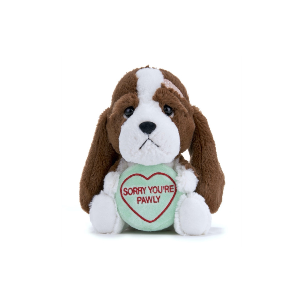Produktbild för Love Hearts 7" Sorry Ur Pawly Plush Gift