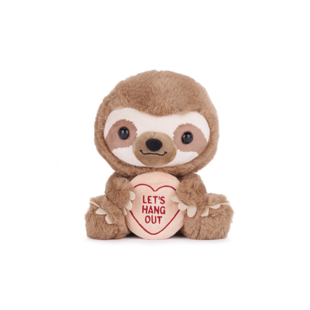 Produktbild för Love Hearts 7" Sloth - Hang Out Plush Gift