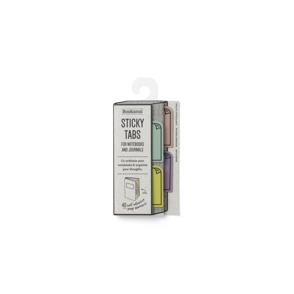Produktbild för Bookaroo Sticky Tabs - Pastels