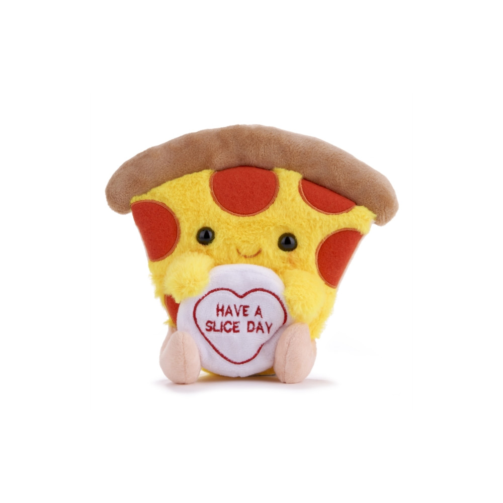 Produktbild för Love Hearts 7" Pizza Slice Plush Gift