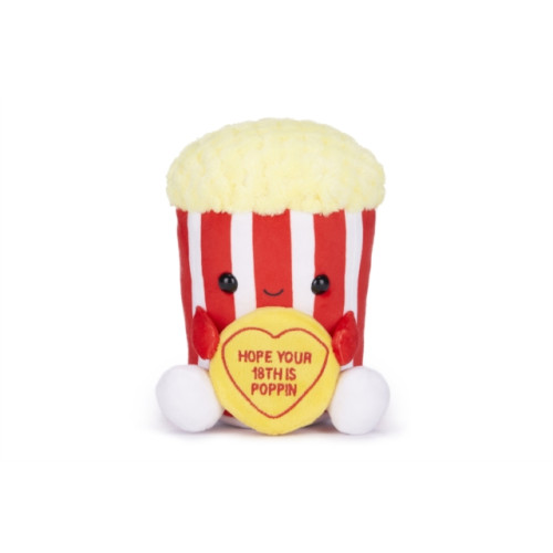 POSH PAWS INTERNATIONAL Love Hearts 7" Poppin 18Th Birthday Plush Gift