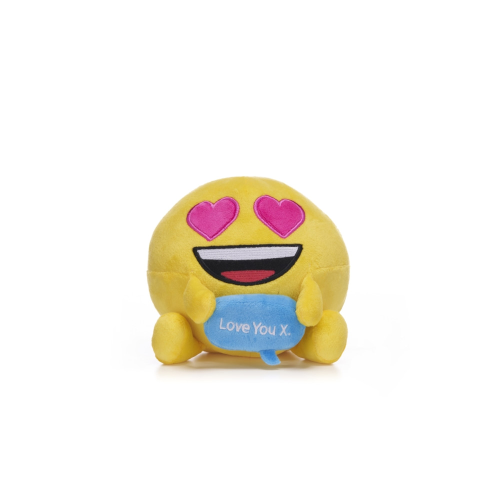Produktbild för 7" Love You Emoji Plush Gift