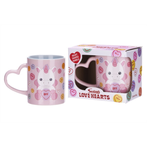 POSH PAWS INTERNATIONAL 11Oz Love Hearts Unicorn Bff Mug