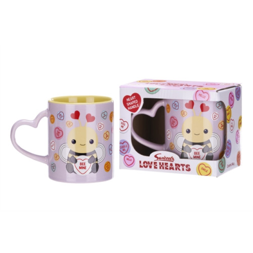 POSH PAWS INTERNATIONAL 11Oz Love Hearts Bee Mine Mug