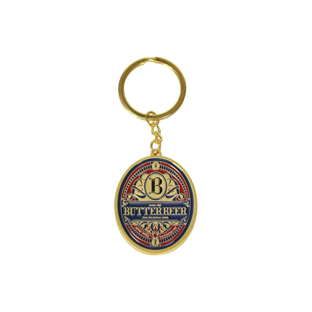 Produktbild för Keyring Metal - Harry Potter (Butter Beer)