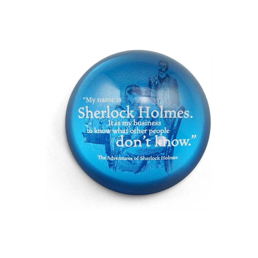 Produktbild för Paperweight Boxed (70mm) - Pulteney Press (Sherlock Holmes)