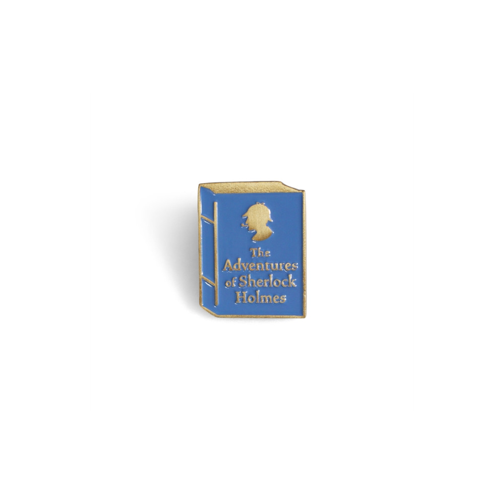 Produktbild för Pin Badge - Pulteney Press (Sherlock Holmes)
