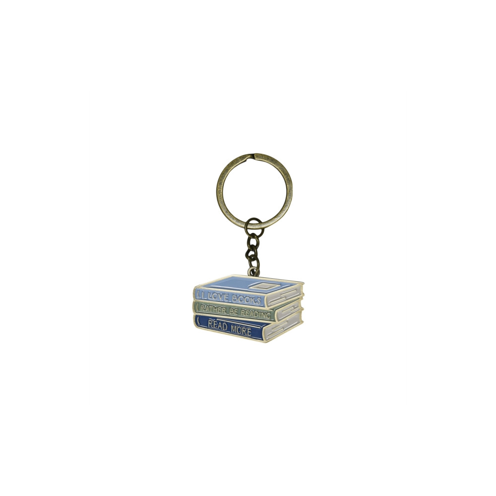 Produktbild för Keyring Metal - Pulteney Press (Rather Be Reading)