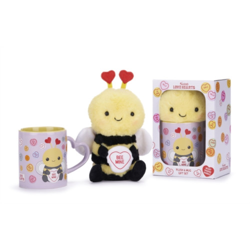 POSH PAWS INTERNATIONAL Love Hearts Bee Mine Mug And Plush Set