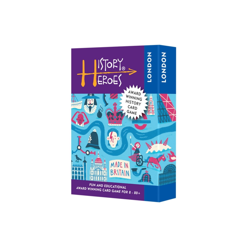 Produktbild för History Heroes LONDON card game