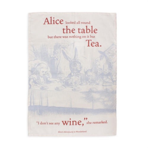 Half Moon Bay Tea Towel Recycled Cotton - Pulteney Press (Alice)